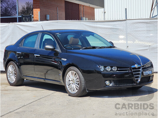 5/2010 Alfa Romeo 159 2.2 JTS MY09 4d Sedan Black 2.2L