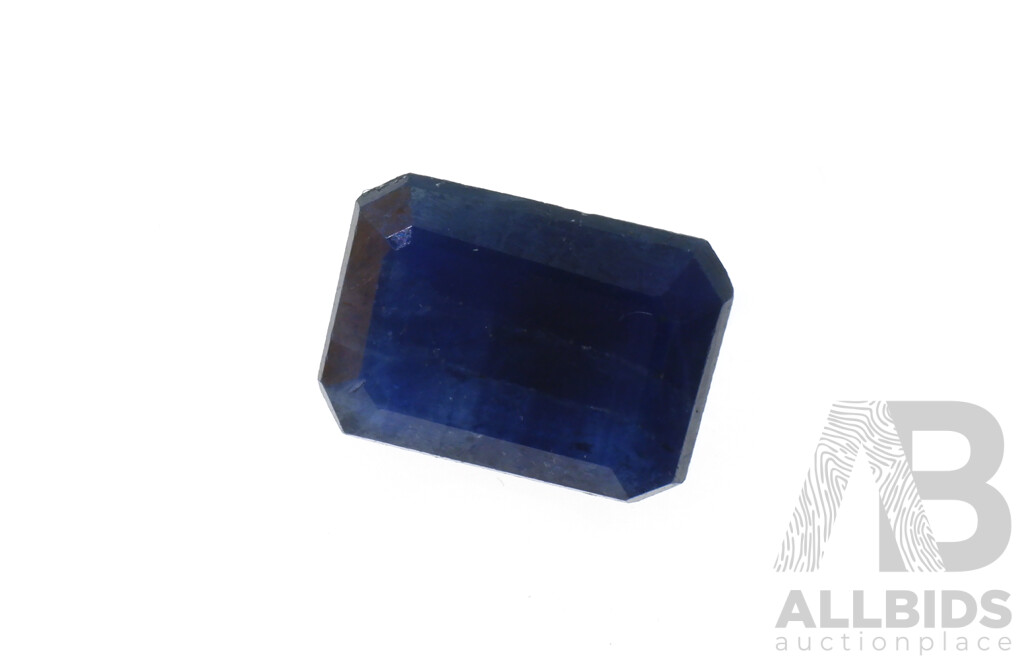 Australian Sapphire 1.05ct, Emerald Cut Natural Unset Gemstone