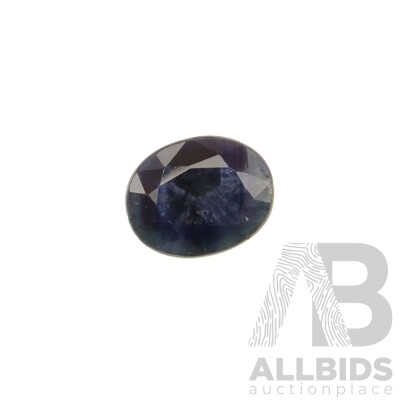 Sapphire 3.25ct Natural Untreated Oval Cut Gemstone, 10.65mm X 8.5mm X 3.4mm