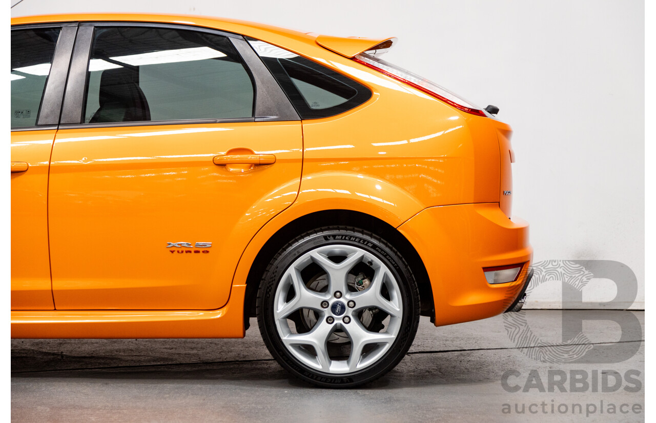 10/2010 Ford Focus XR5 Turbo LV 5d Hatchback Electric Orange 2.5L