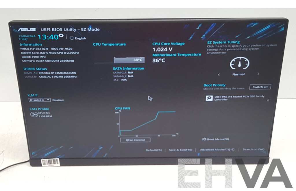 EDsys K40 Pro Intel Core i5 (9400) 2.90GHz-4.10GHz 6-Core CPU 24-Inch All-in-One Desktop