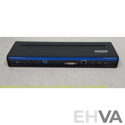 Targus (ACP71AU) USB 3.0 SuperSpeed Dual Video Docking Station w/ Power Supply - Lot of Eight