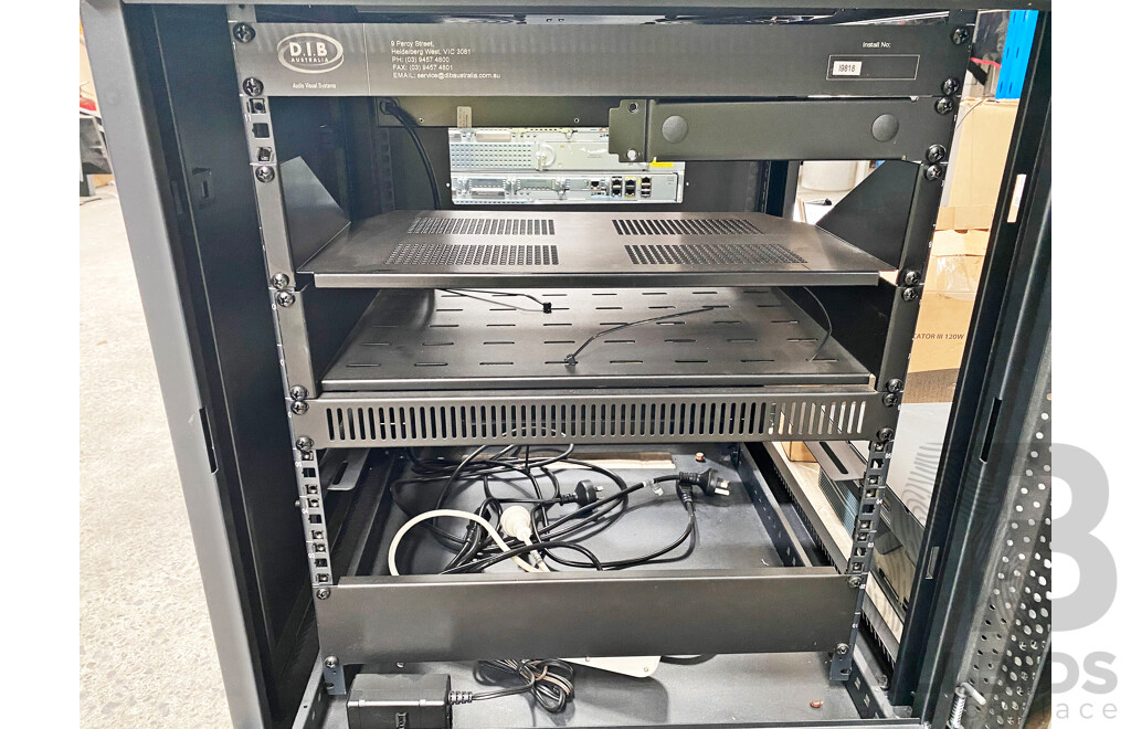 RWS 12RU Server Cabinet W/ Fans