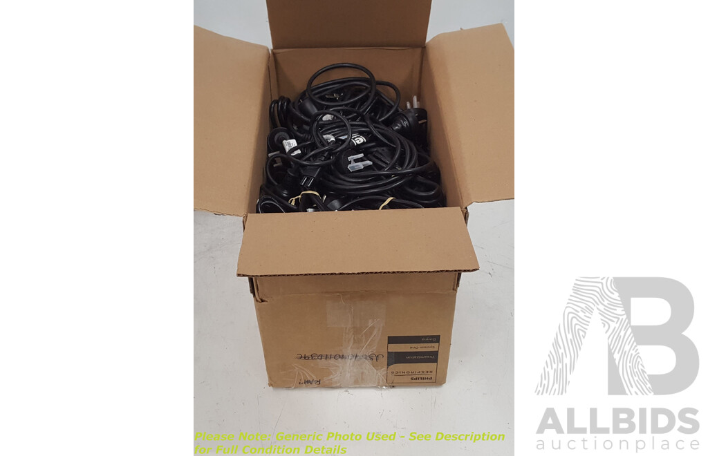 Box of Standard IEC C5 / Three-Pin Clover Power Cables