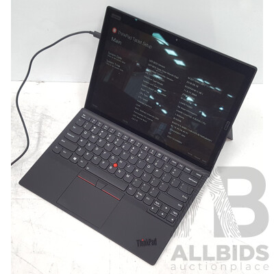 Lenovo ThinkPad X1 Tablet Gen3 Intel Core i5 (8250U) 1.60GHz-3.40GHz 4-Core CPU 13-Inch Touchscreen Detachable Laptop