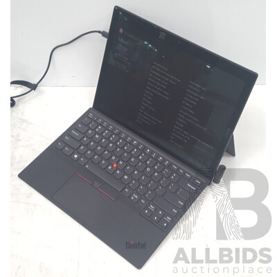 Lenovo ThinkPad X1 Tablet Gen3 Intel Core i5 (8250U) 1.60GHz-3.40GHz 4-Core CPU 13-Inch Touchscreen Detachable Laptop