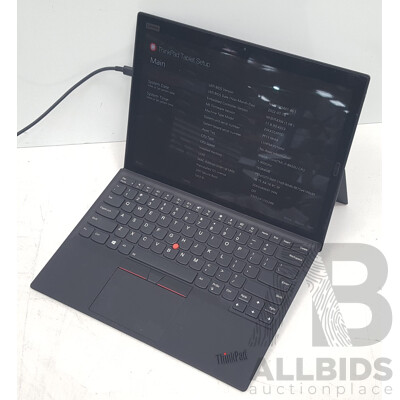 Lenovo ThinkPad X1 Tablet Gen3 Intel Core i7 (8650U) 1.90GHz-4.20GHz 4-Core CPU 13-Inch Touchscreen Detachable Laptop