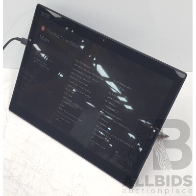 Lenovo ThinkPad X1 Tablet Gen3 Intel Core i7 (8650U) 1.90GHz-4.20GHz 4-Core CPU 13-Inch Touchscreen Detachable Laptop