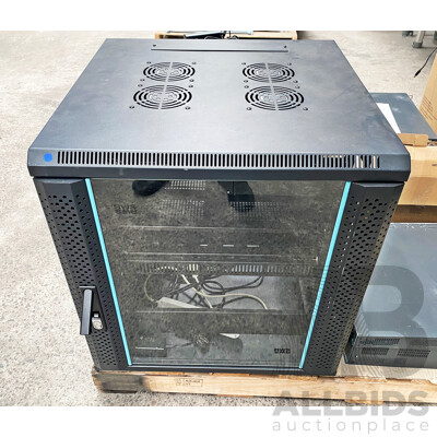 RWS 12RU Server Cabinet W/ Fans