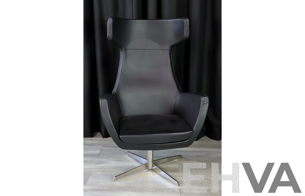 Adelaide Swivel Lounge Chair by Contract Furnishers