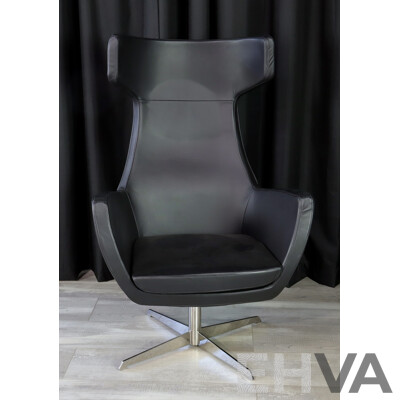 Adelaide Swivel Lounge Chair by Contract Furnishers