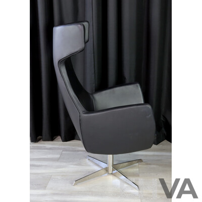 Adelaide Swivel Lounge Chair by Contract Furnishers