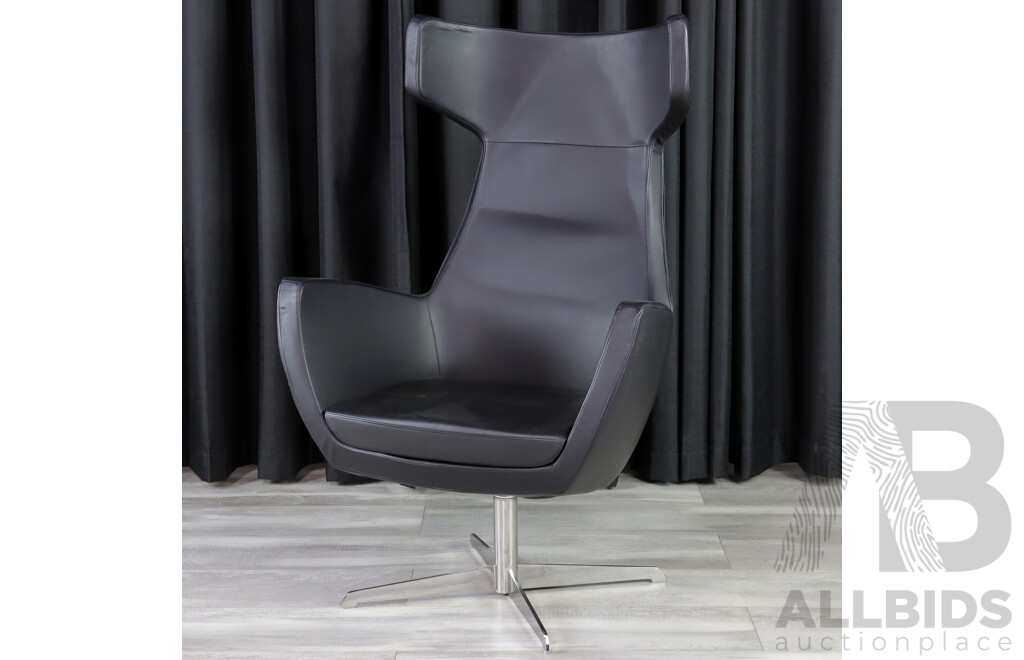 Adelaide Swivel Lounge Chair by Contract Furnishers