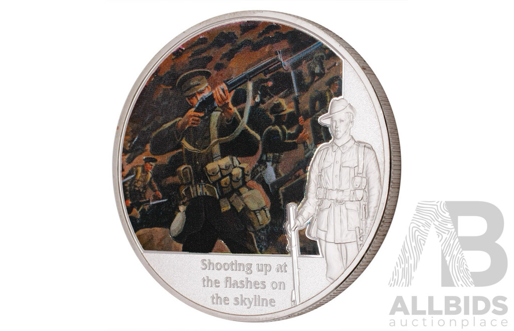 L68 - Military Shop - The Landing, Set of Six Limited Edition Medallions  SoG 12