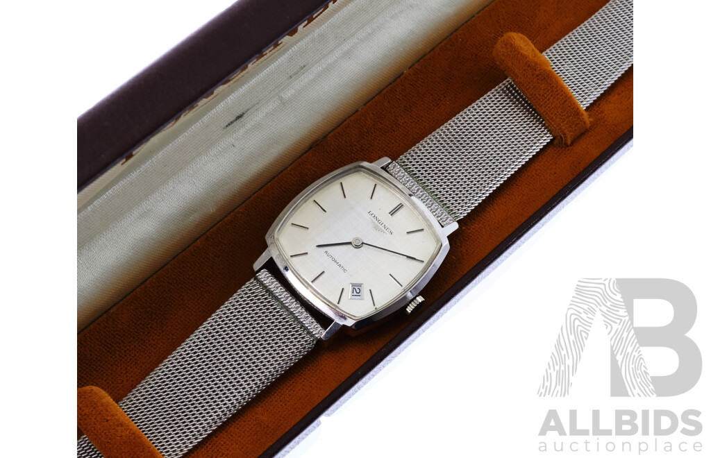 Vintage 34mm Longines Automatic Watch