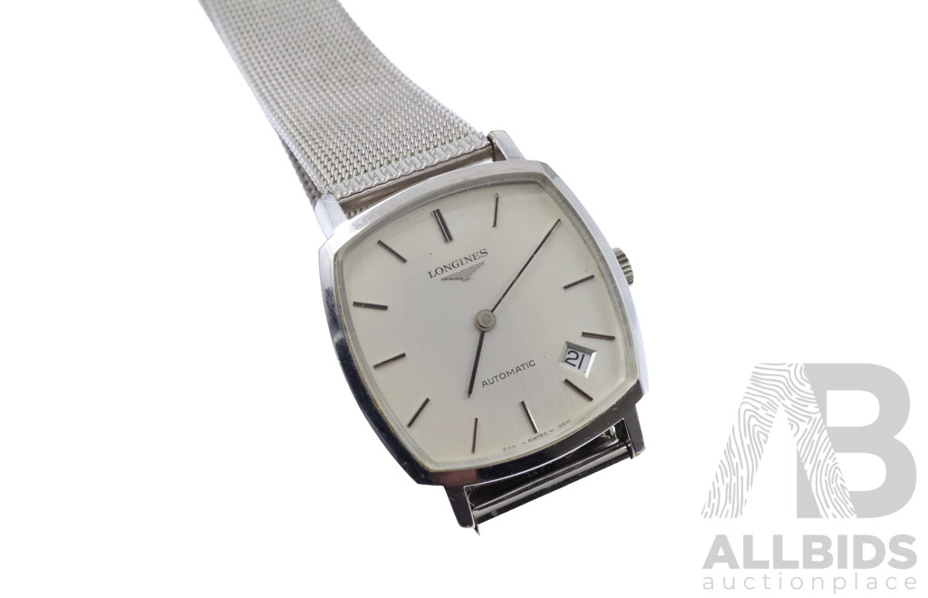 Vintage 34mm Longines Automatic Watch