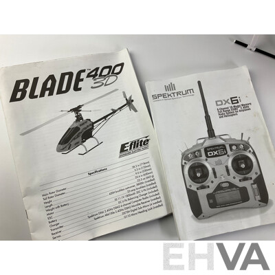 Blade 400 E-Flite Remote Controlled Helicopter