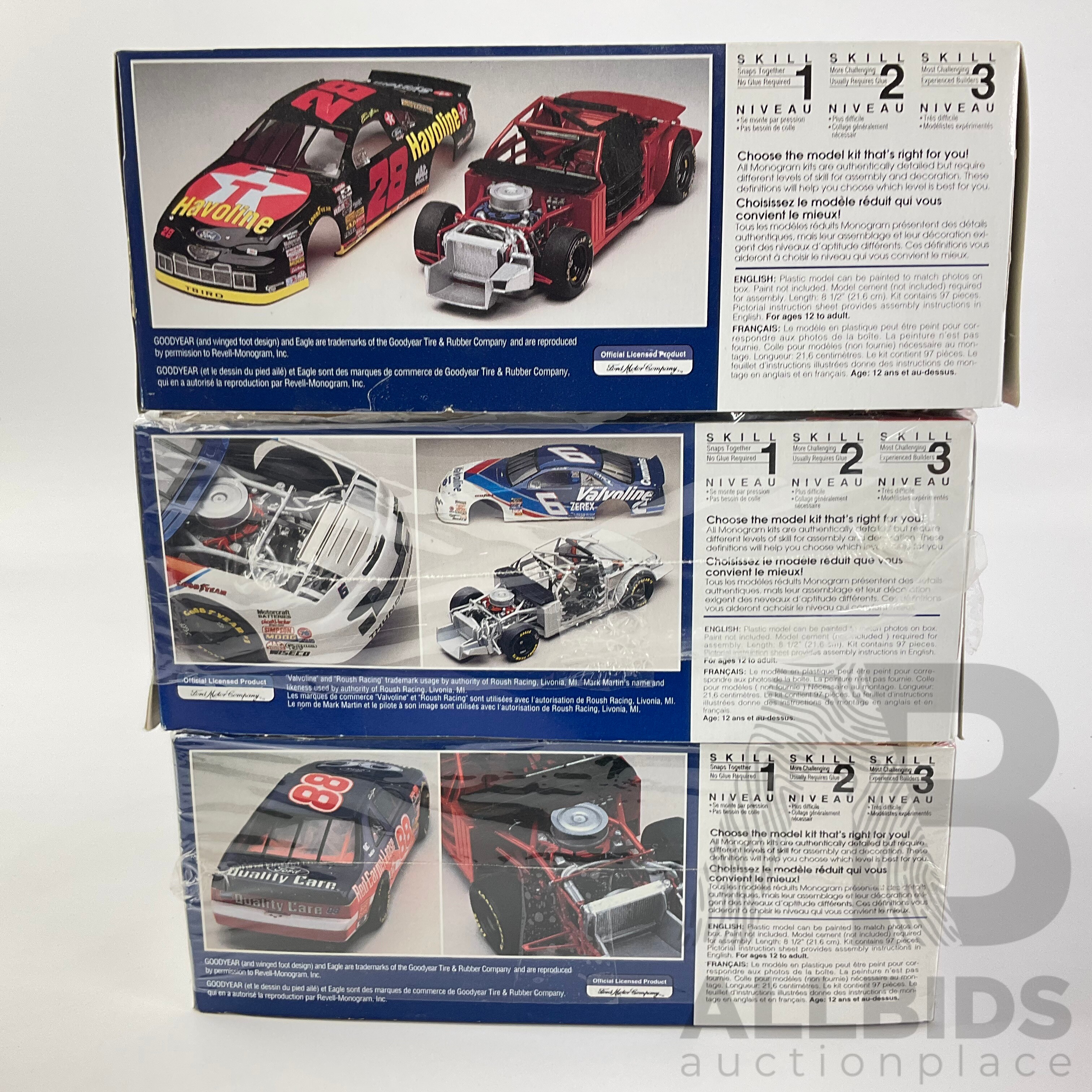 Monogram nascar model kits outlet