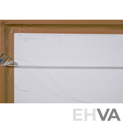 Digby Duncan, (20th Century, Australian), No.16 of 'Sea Script' Exhibition (2003), Edition 1 of 7, Photograph, 53 x 64 cm (frame)