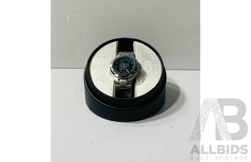 AFL Official Limited Edition 2001 #169 of #1000 Kangaroos Watch