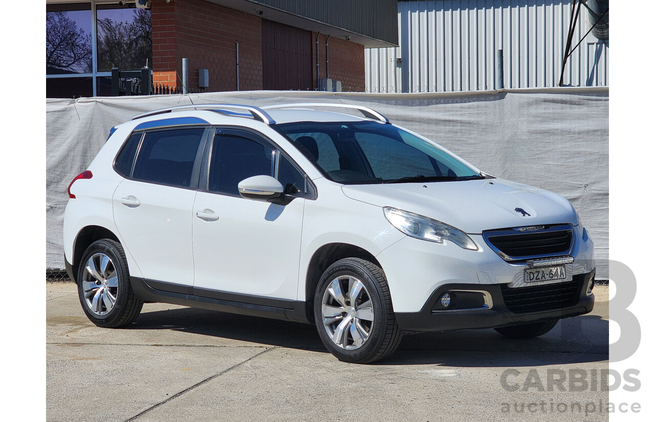 9/2016 Peugeot 2008 Active  4d Wagon White 1.6L