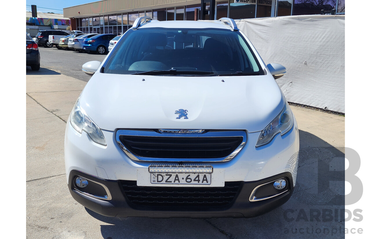 9/2016 Peugeot 2008 Active  4d Wagon White 1.6L