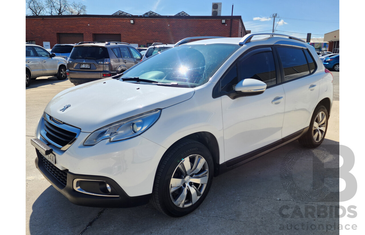 9/2016 Peugeot 2008 Active  4d Wagon White 1.6L