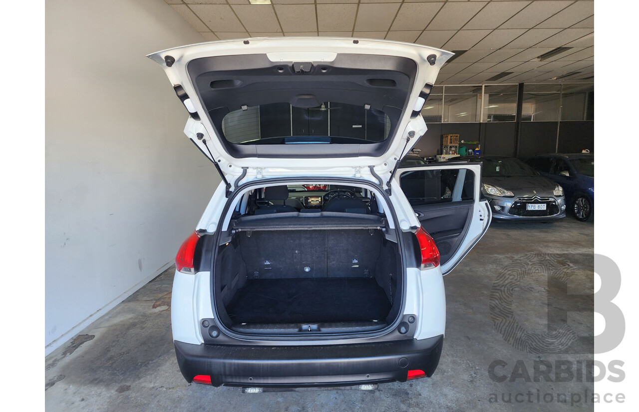 9/2016 Peugeot 2008 Active  4d Wagon White 1.6L