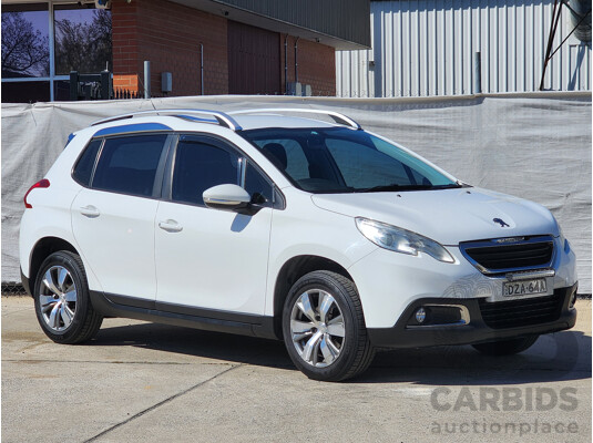 9/2016 Peugeot 2008 Active  4d Wagon White 1.6L