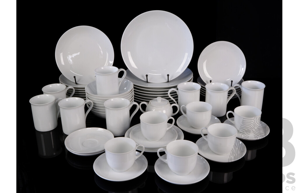 Retro German Azberg 54 Piece Porcelain Dinner Service