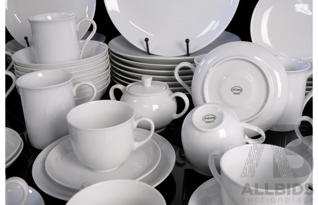 Retro German Azberg 54 Piece Porcelain Dinner Service