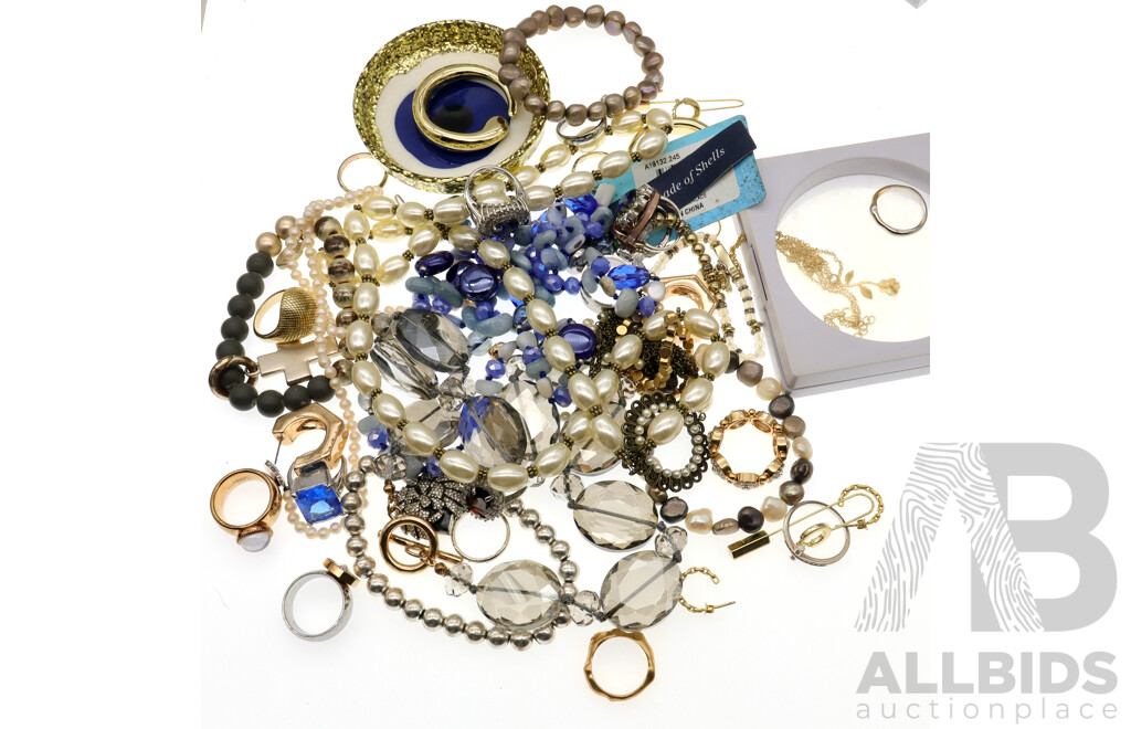 Large Collection of Quality Costume Jewellery Including Mimco, Witchery & Blue Illusion