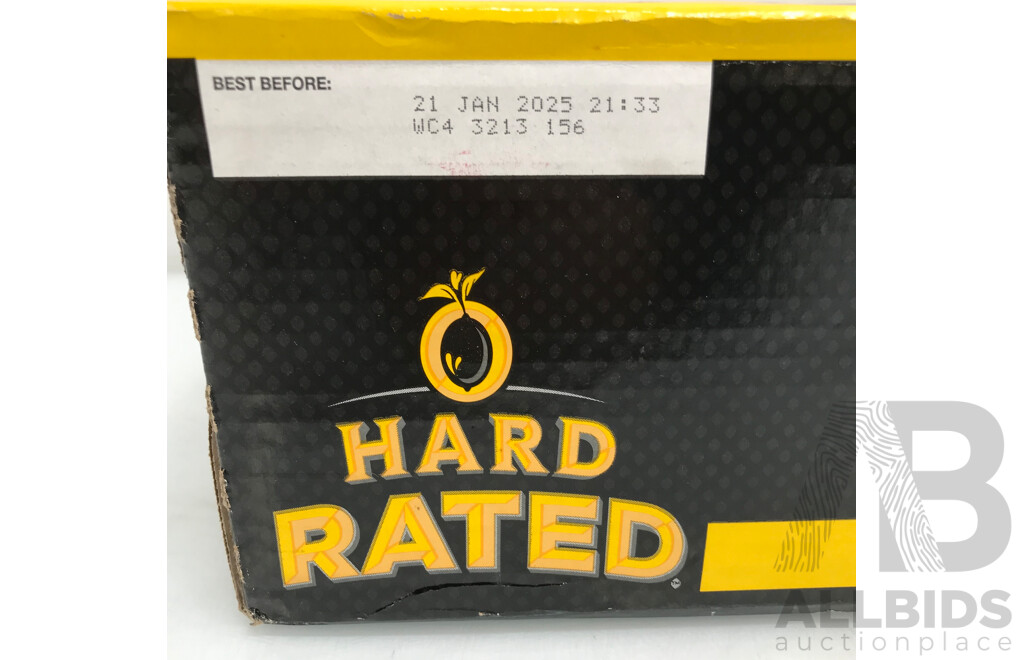 Hard Rated Alcoholic Lemon 375mL (24 Pack)