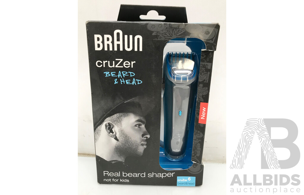 Braun Cruzer 6 Beard & Head Groomer & Trimmer