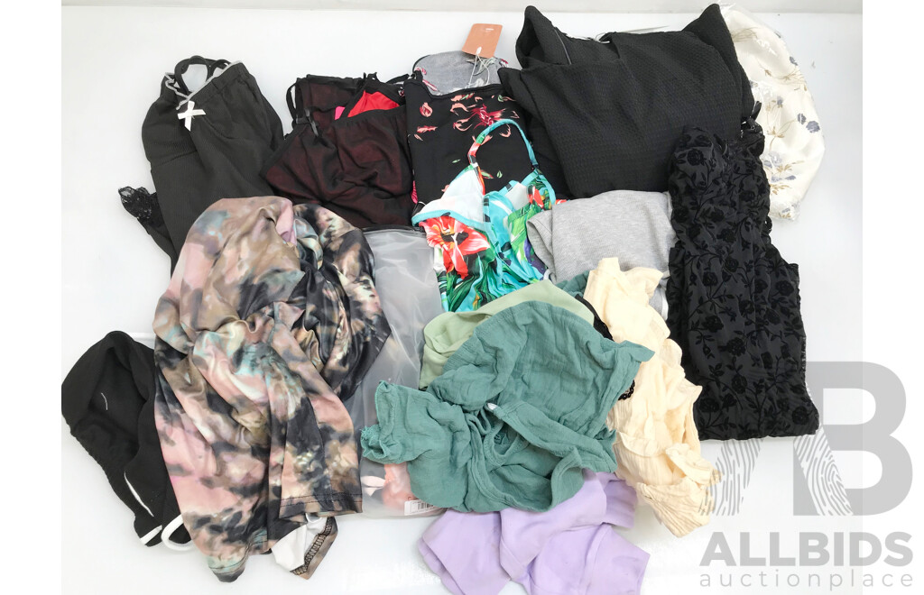 Assorted Women's and Baby's Clothing