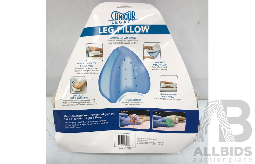 Pair of Contour Legacy Leg Pillows