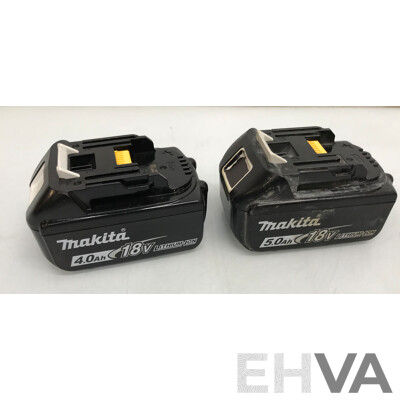 Makita (BTW450) 18V Cordless Impact Drill with Batteries