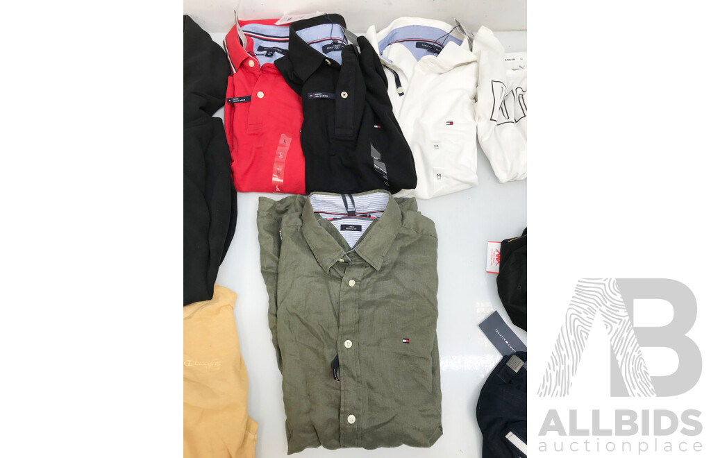 Assorted Men's and Women's Clothing From Fila and Lonsdale