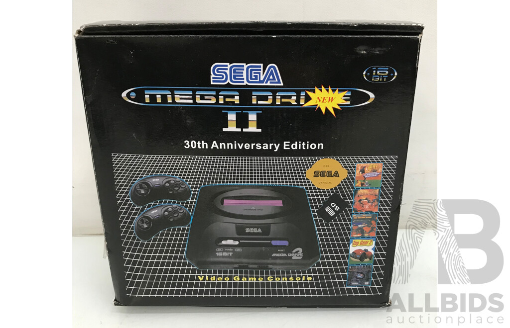 Sega Mega Drive II Video Game Console - 30th Anniversary Edition