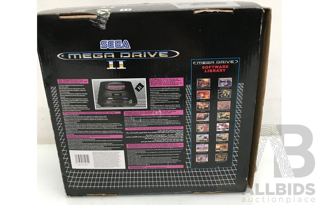 Sega Mega Drive II Video Game Console - 30th Anniversary Edition