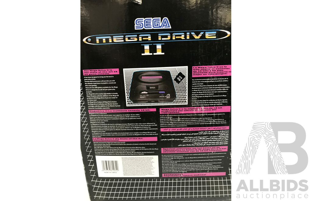 Sega Mega Drive II Video Game Console - 30th Anniversary Edition