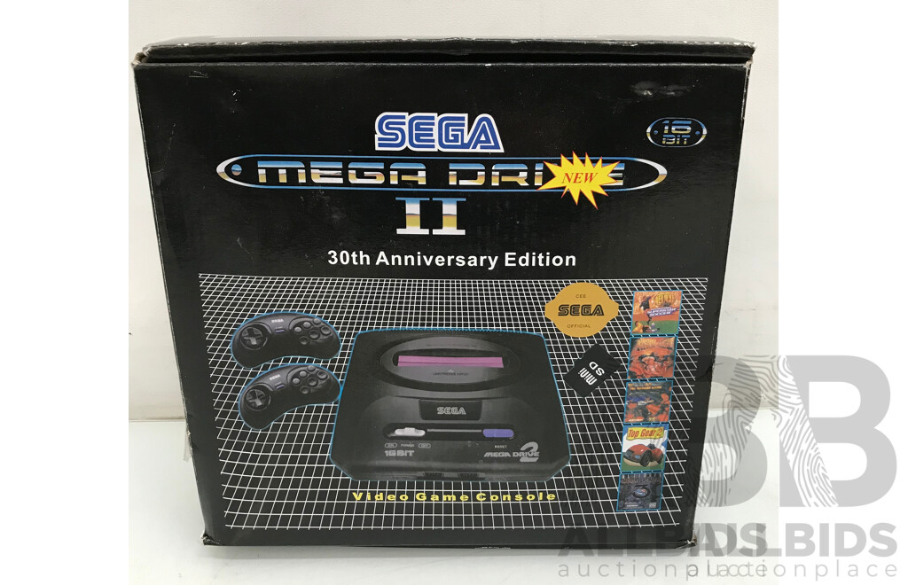 Sega Mega Drive II Video Game Console - 30th Anniversary Edition