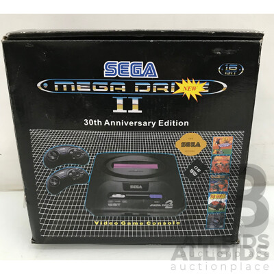 Sega Mega Drive II Video Game Console - 30th Anniversary Edition