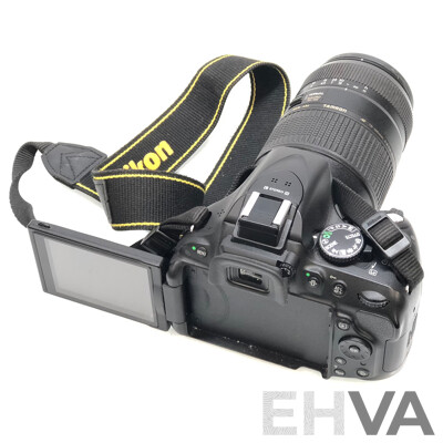 Nikon D5200 24.1 Megapixel Digital SLR Camera with Tamron Zoom - Lens