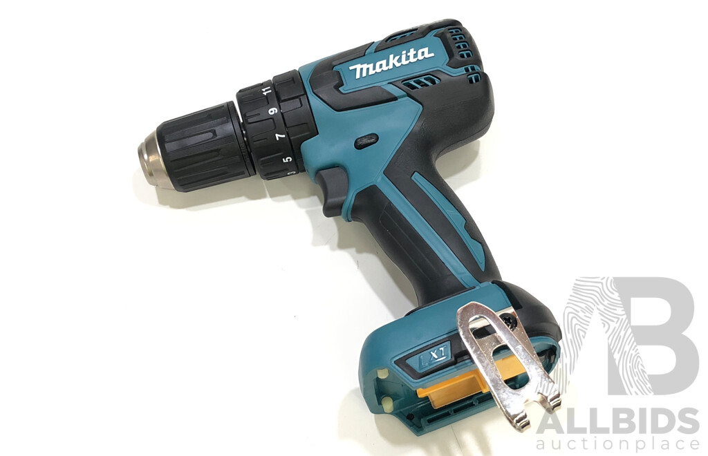 Makita 18 Volt Li-Ion Cordless Hammer Drill/Driver - Skin Only