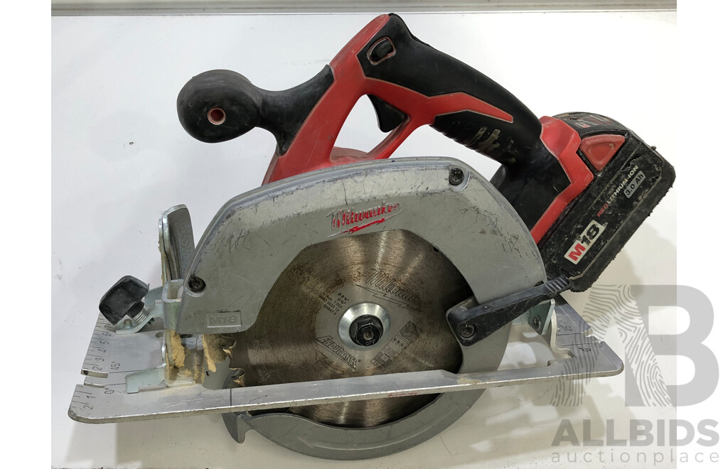 Milwaukee 18 Volt Cordless 165mm Circular Saw