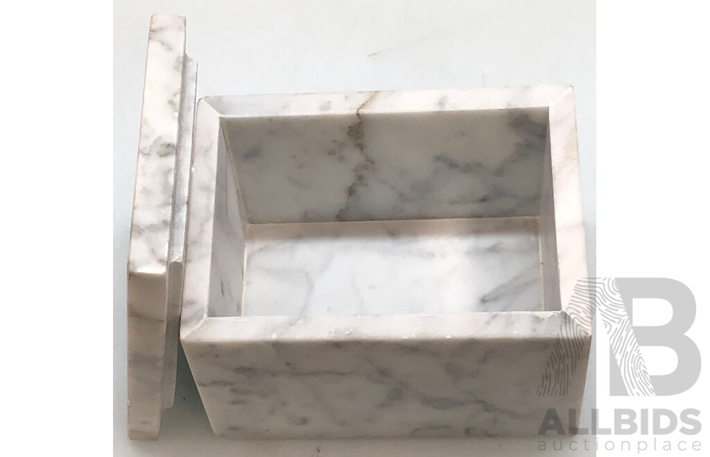 Marble Trinket Box