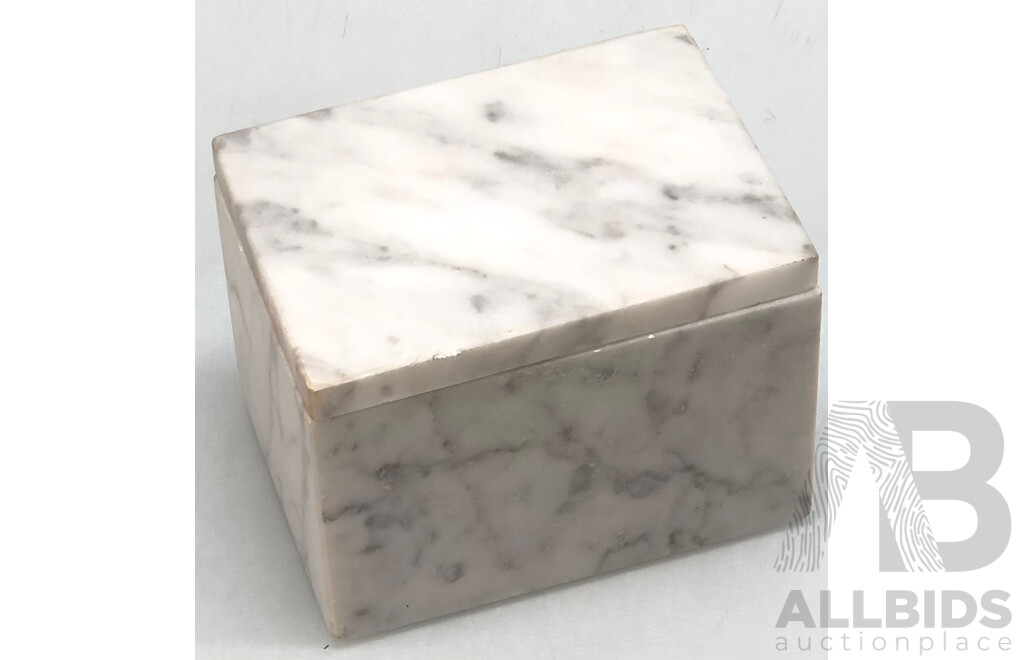 Marble Trinket Box