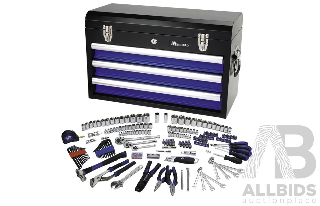 Mechpro 248 Piece Imperial Tool Kit - New