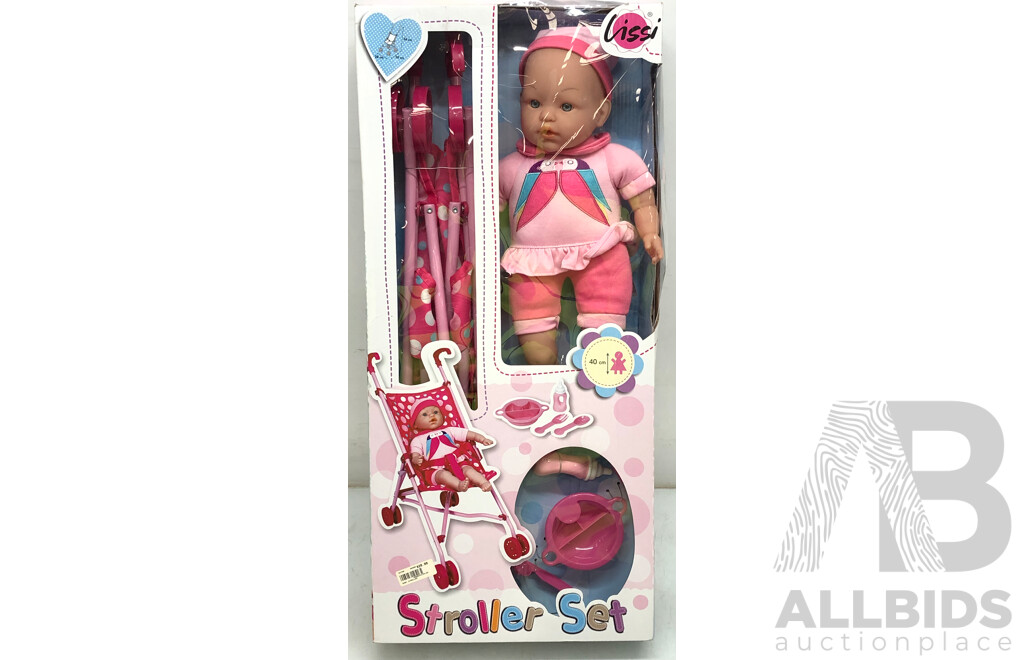 Lissi Doll Stroller Set - Brand New